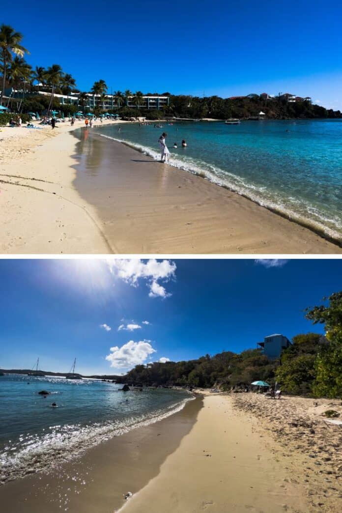 Secret Harbor beach US Virgin Islands