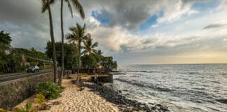 Honl's Beach on the Big Island Hawaii
