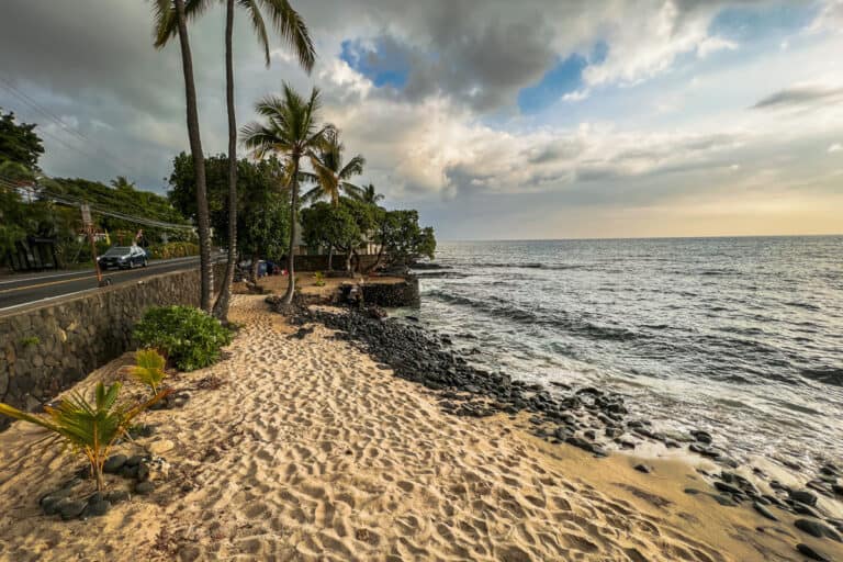 Honl's Beach on the Big Island Hawaii