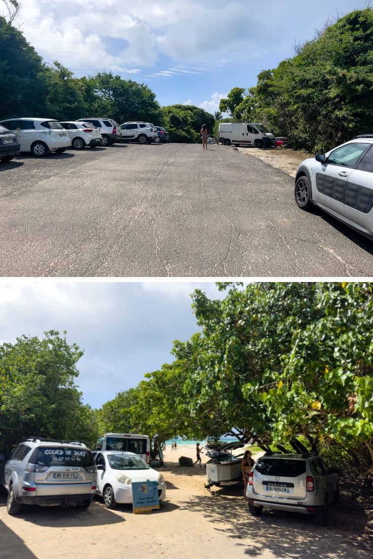 Plage de Gros Sable parking