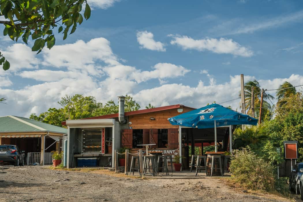 Plage de Leroux restaurant