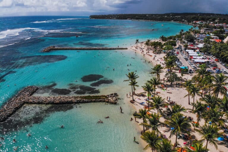 Plage de Sainte Anne Beach Grande-Terre island Guadeloupe