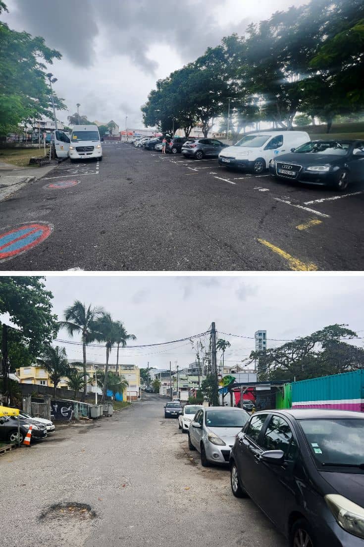 Anse Tabarin Parking Guadeloupe