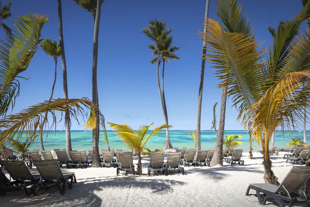 Bavaro beach in Punta Cana, Dominican Republic