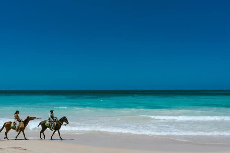 Macao Beach horseback riding in Punta Cana Dominican Republic