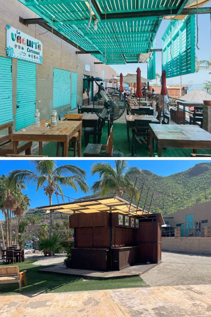 Playa El Coromuel restaurants