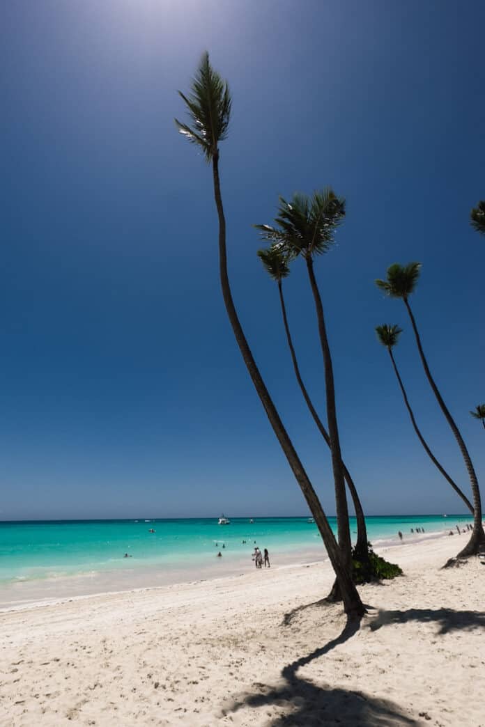 Playa El Cortecito on Bavaro beach in Punta Cana, Dominican Republic