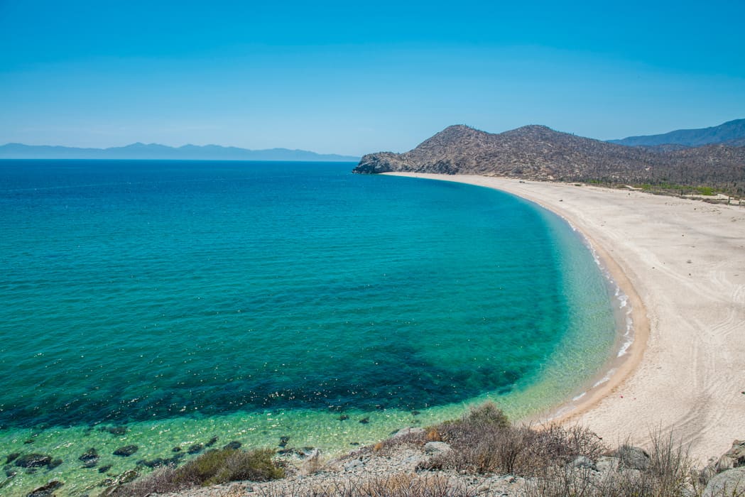 Playa El Saltito El Saltito Beach, La Paz Baja California Sur, Sea of Cortes. MEXICO