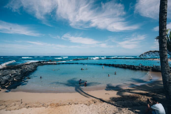 Lydgate Beach Park Lydgate Beach Park in Kauai Hawaii