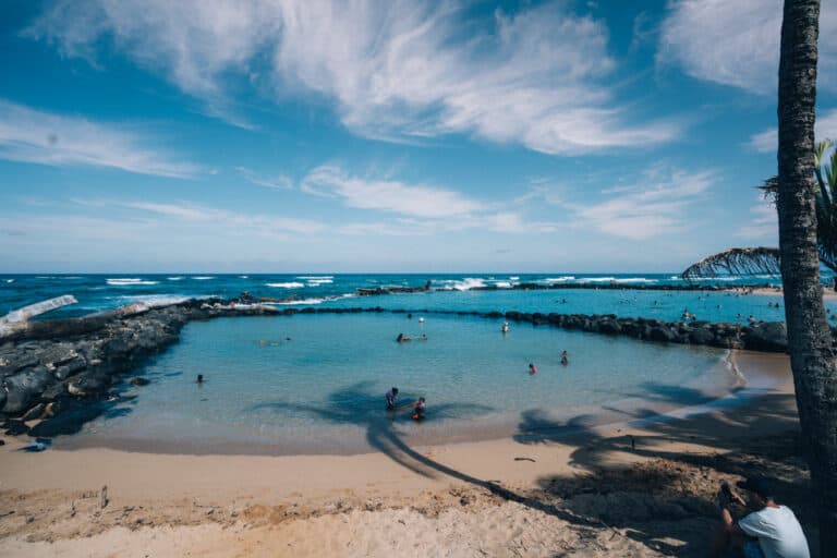 Lydgate Beach Park in Kauai Hawaii