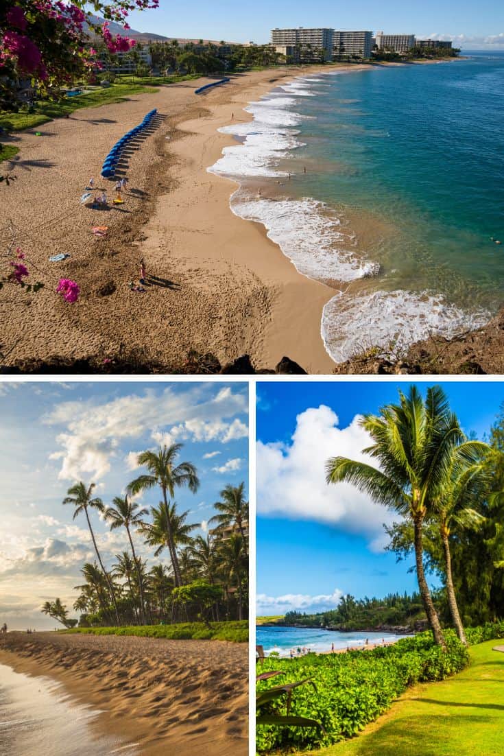 Kaanapali Beach in West Maui Hawaii