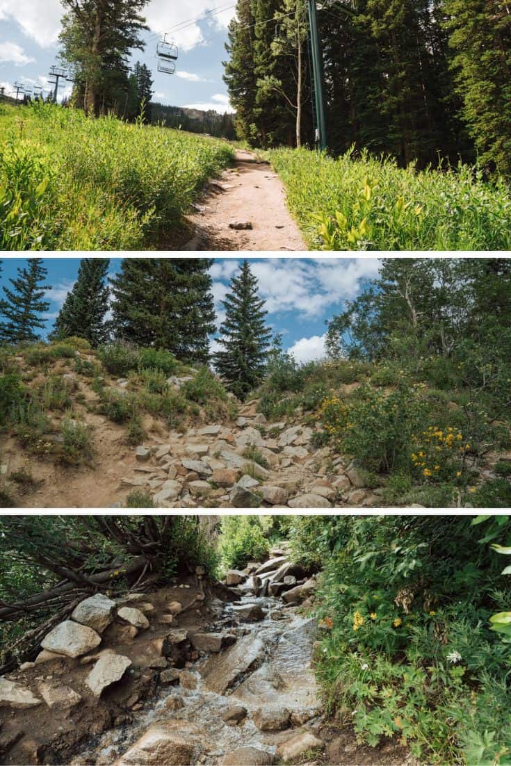 Lake Mary Hike Terrain