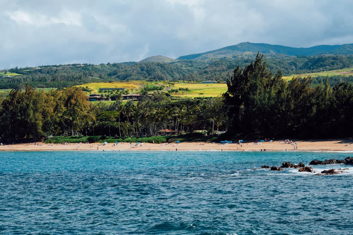 D.t Fleming Beach Park in West Maui