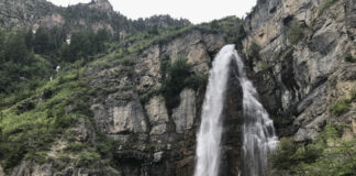 Stewart Falls Utah waterfall hike