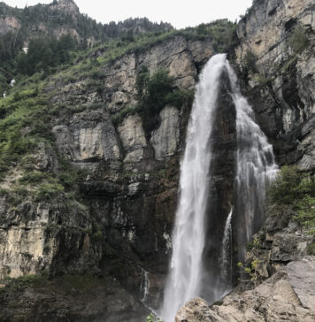 Stewart Falls Utah waterfall hike