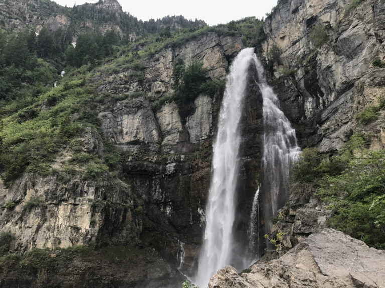 Stewart Falls Utah waterfall hike