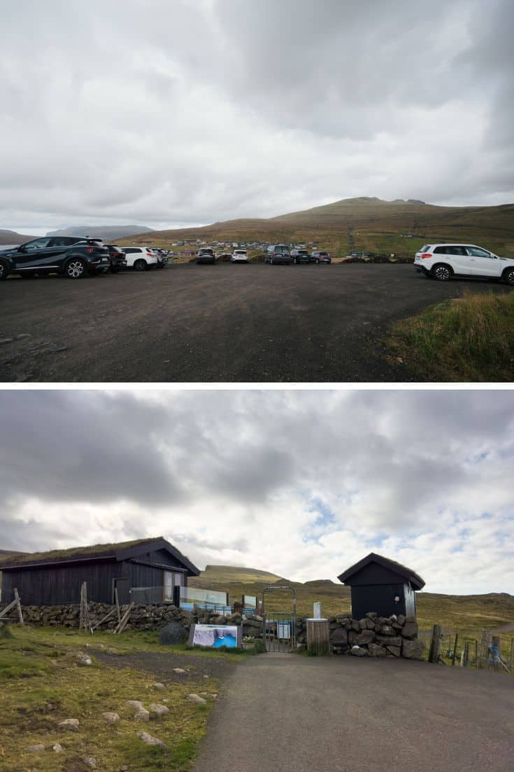 Lake Sørvágsvatn hike parking lot