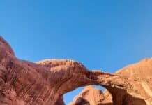 Double Arch Arches National Park