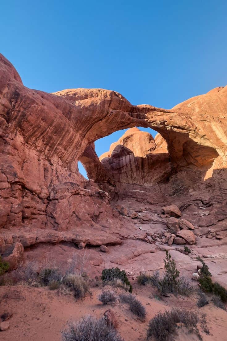 Double Arch Arches National Park