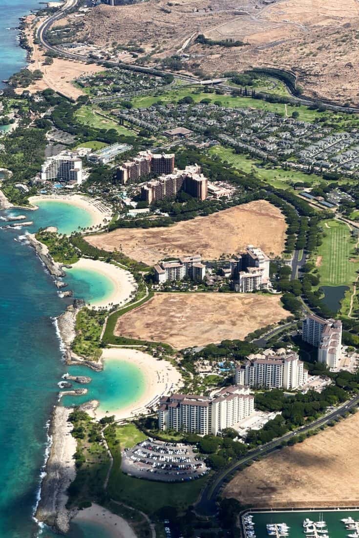 Ko Olina Lagoons in West Oahu