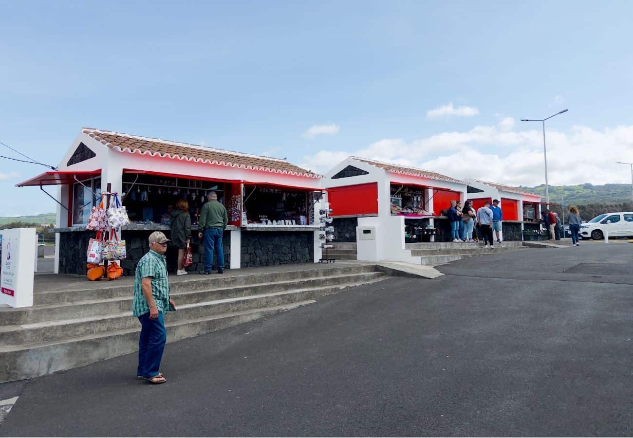 Market in Biscoitos on Terceira Island