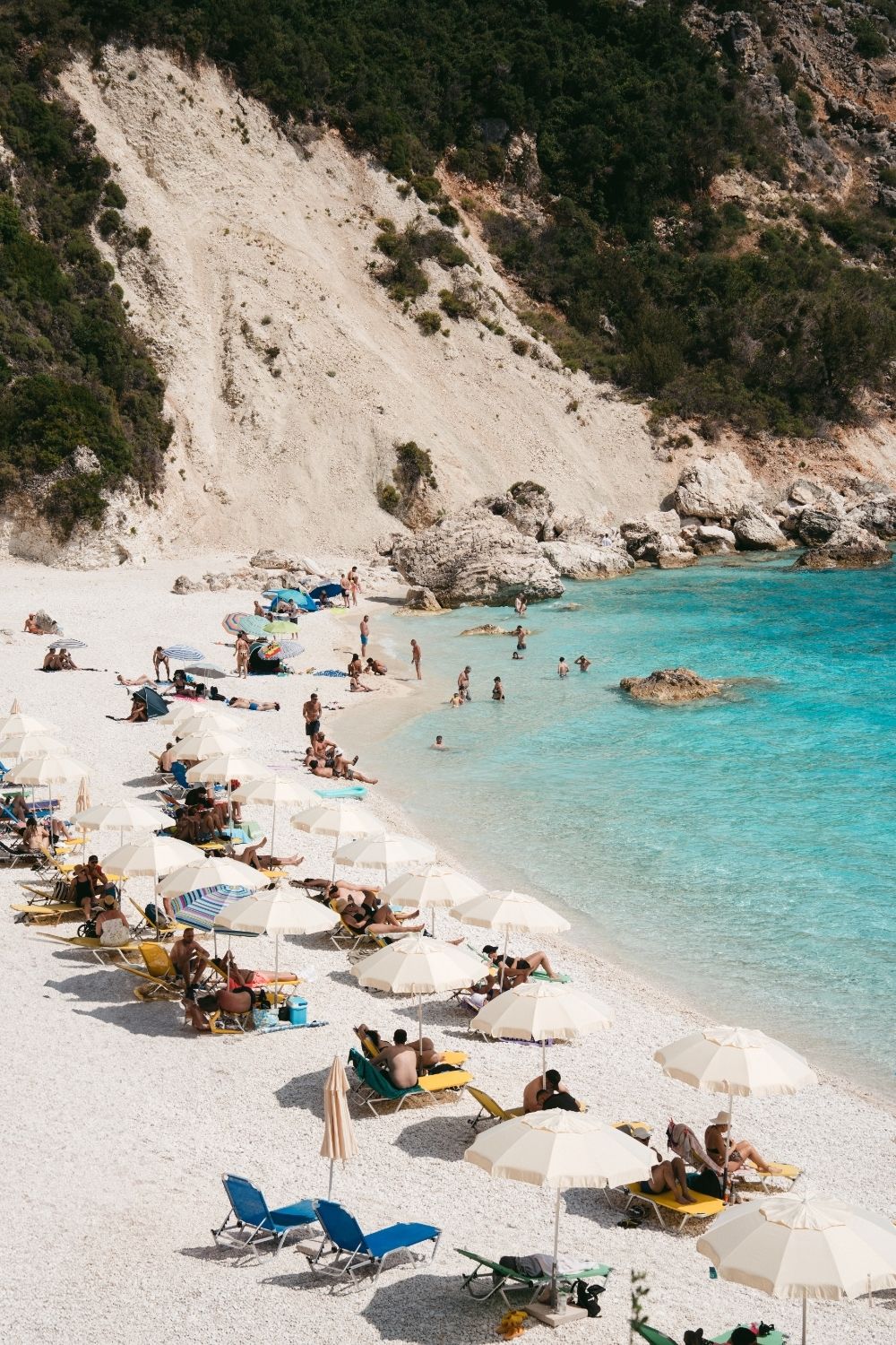 Agiofili beach in Lefkada Greece