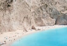 Porto Katsiki Beach in Lefkada, Greece