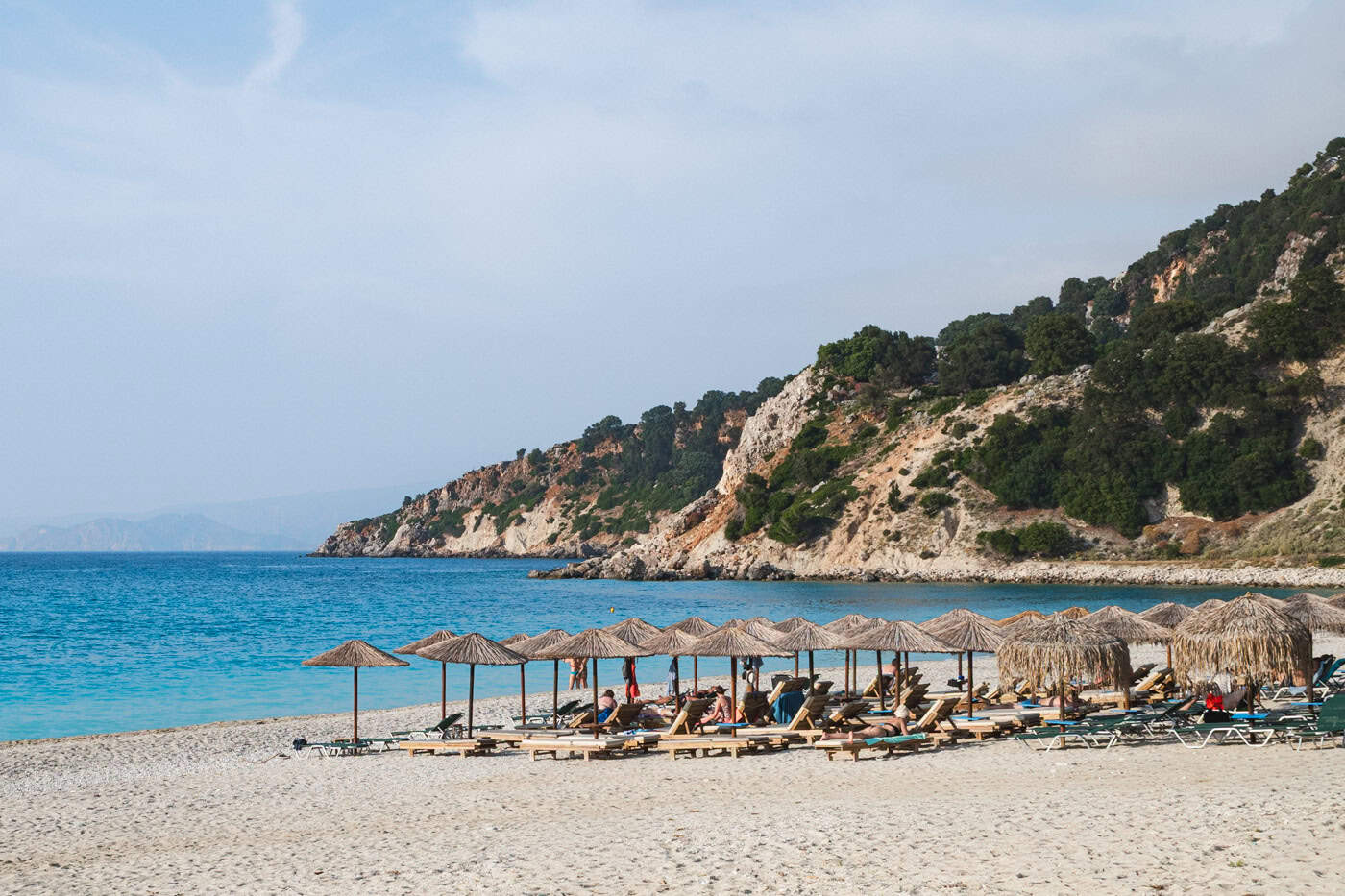 Agia Kiriaki Beach in Kefalonia Greece