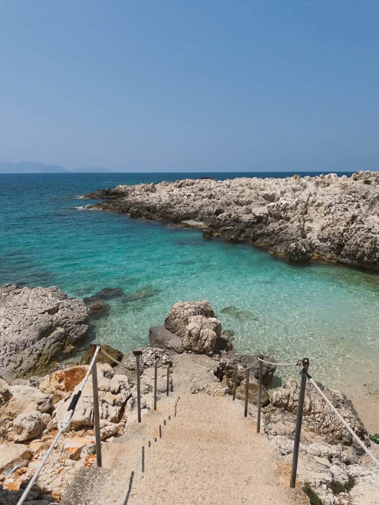 Alaties Beach in Kefalonia Greece