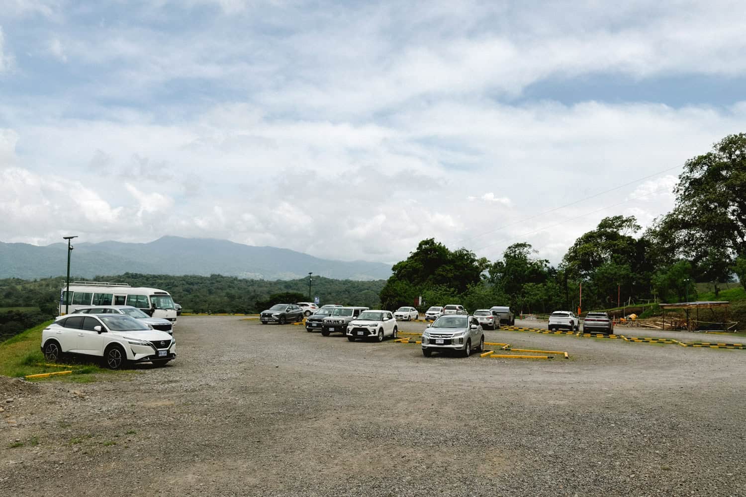 Mistico Hanging Bridges Park parking lot